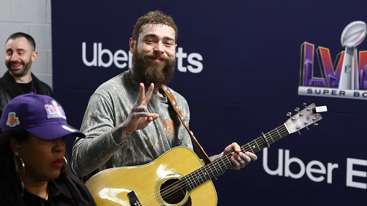 Featured image for "Post Malone's Pre-Game Jitters: Super Bowl Performance Fears"