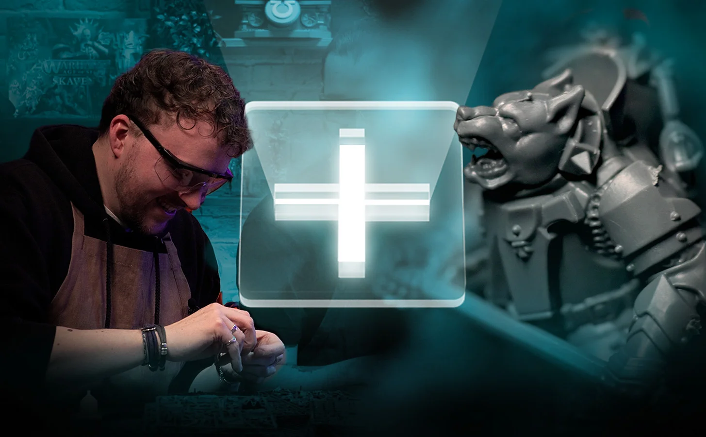 Scrap Demon contestants kitbash Rogue Trader crews from sprues