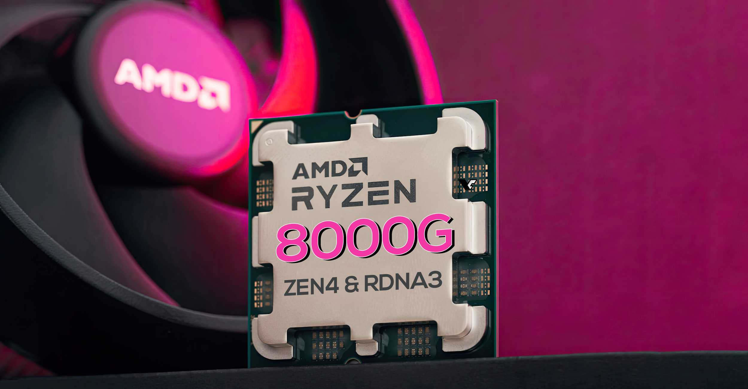 Featured image for "AMD Ryzen 5 8600G APU Debuts with 5 GHz Speeds and Mid-Range RDNA3 Graphics"