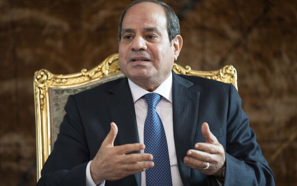 Featured image for Egypt's Sissi Condemns Israeli Gaza Campaign as Excessive