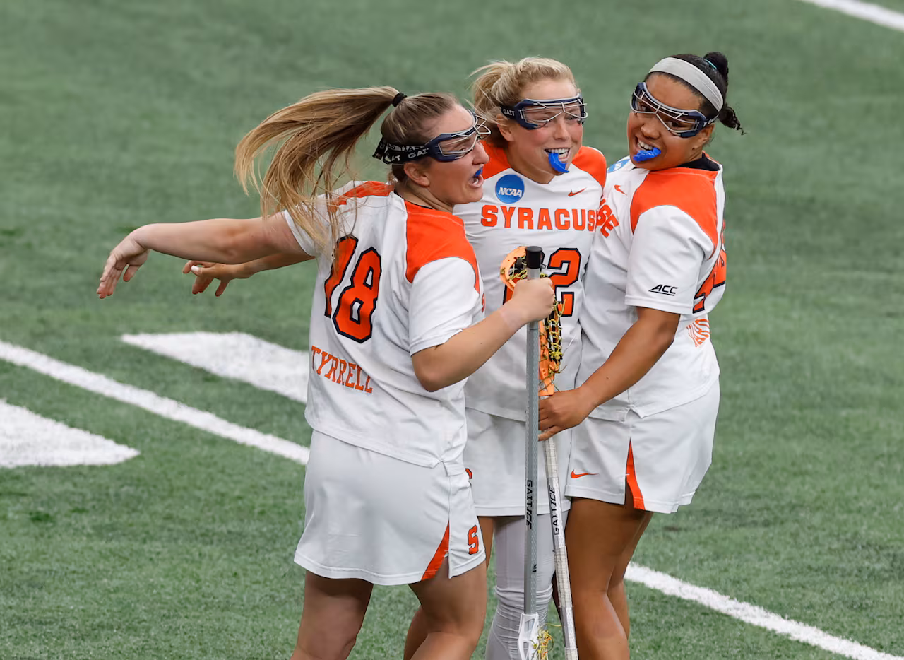 Featured image for Syracuse Women's Lacrosse Dominates NCAA Quarterfinals and Advances to Championship Weekend.