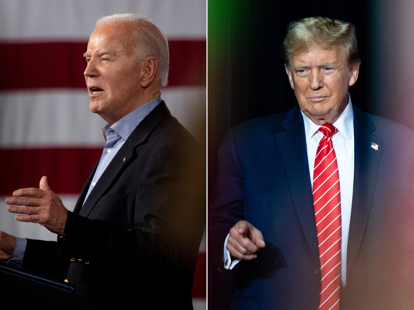 "2024 Campaign Update: Trump and Biden Duel in Georgia Rallies"