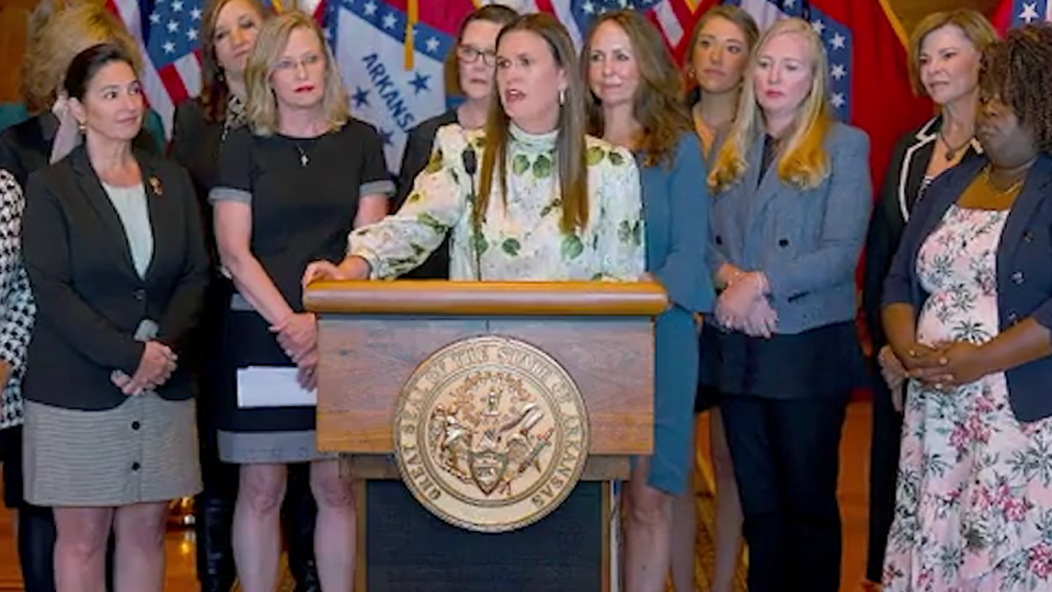 "Arkansas Gov. Sanders Outlaws 'Woke' Language in State Government"