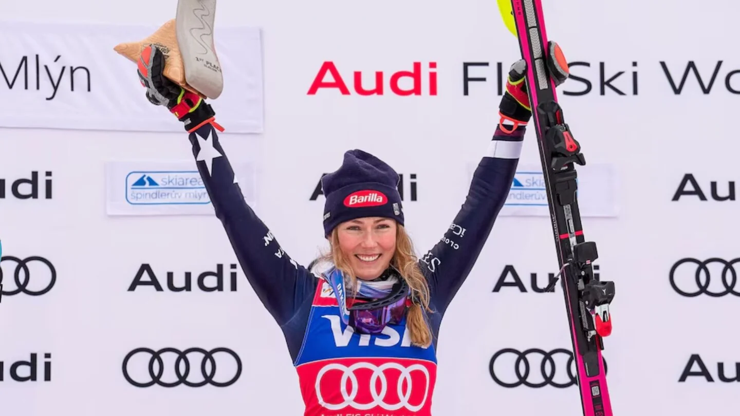 Shiffrin closes in on historic doubles with 109th World Cup win