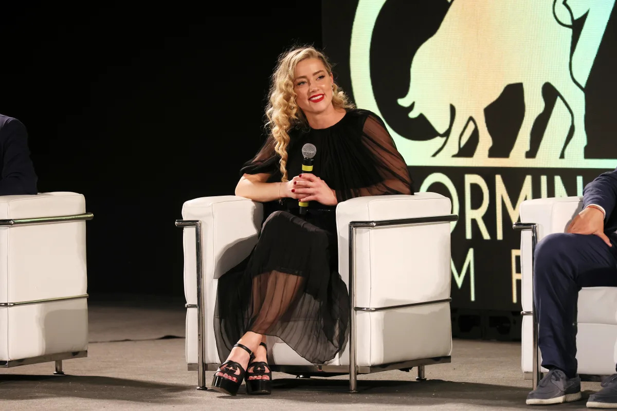 Amber Heard's triumphant return to the big screen amidst controversy.
