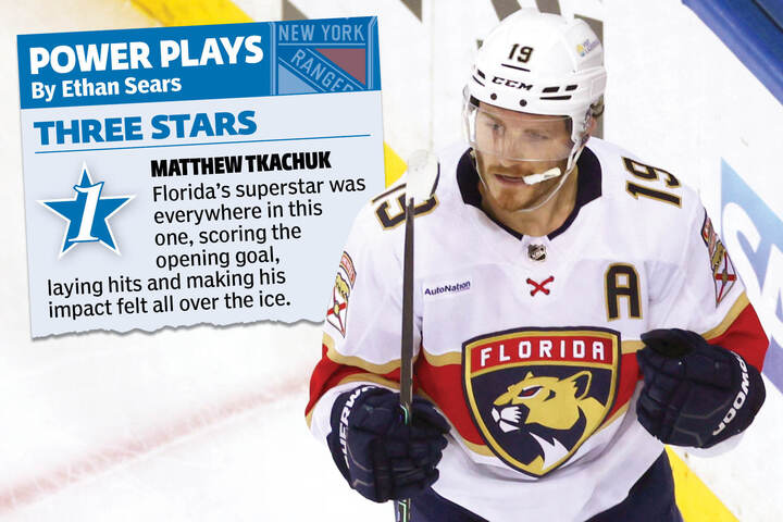 Featured image for Panthers Dominate Rangers 3-0 in Game 1 of Eastern Finals