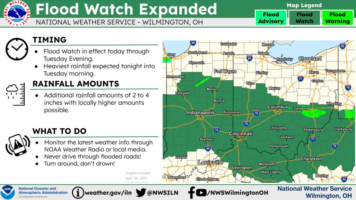 Featured image for "Multiple States Under Severe Weather Threat with Tornadoes Possible"
