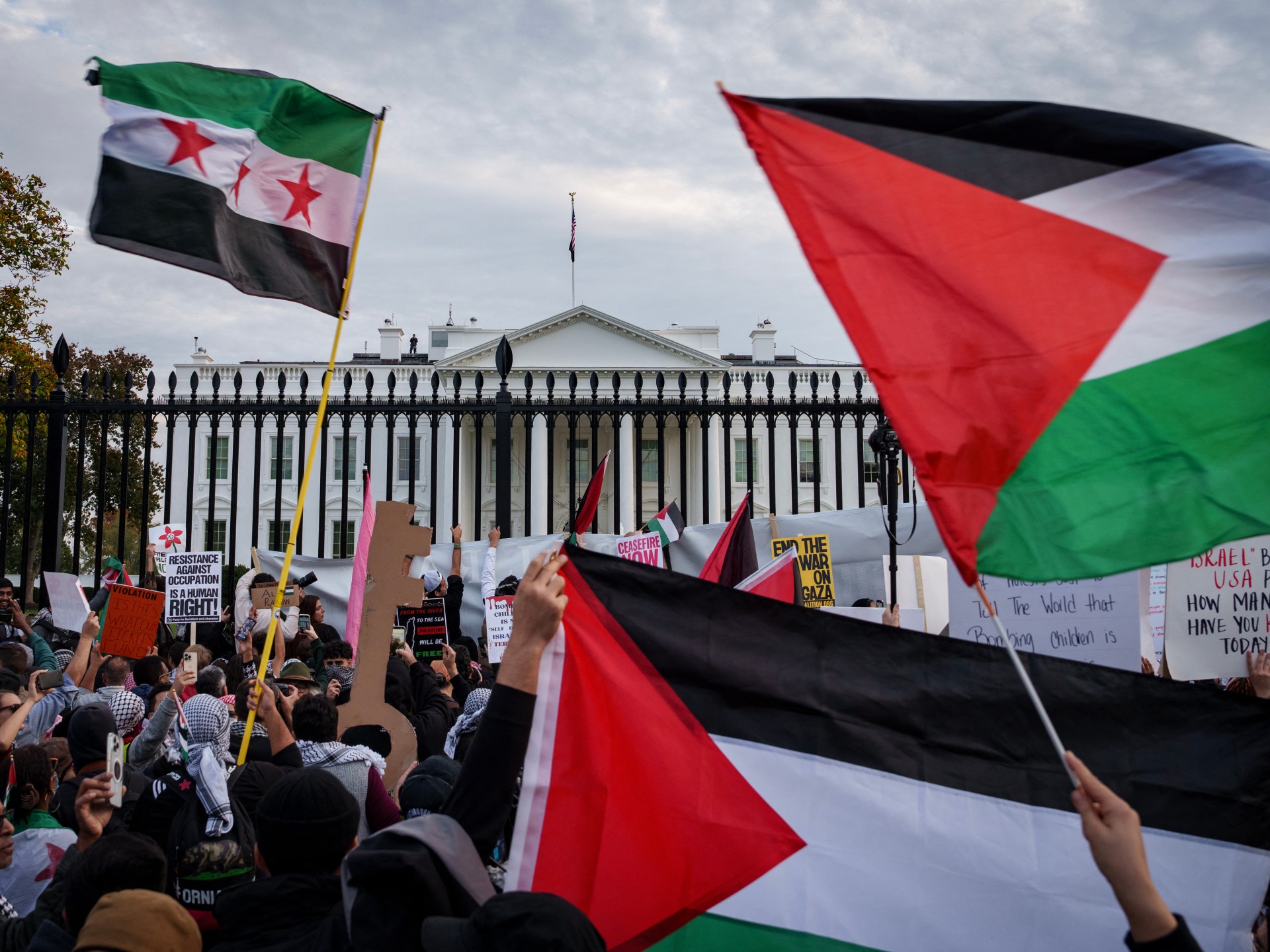 Global Pro-Palestinian Protests Demand Gaza Ceasefire and Condemn Violence