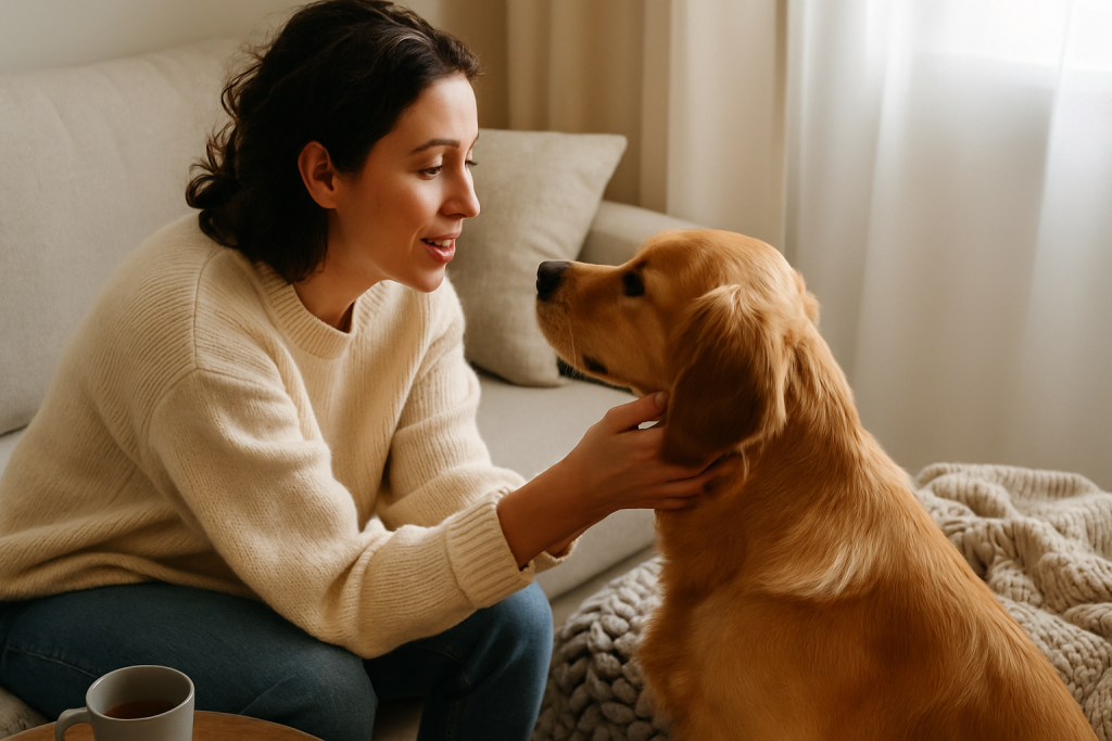Featured image for 7 Emotional Strengths of People Who Talk to Pets as Humans