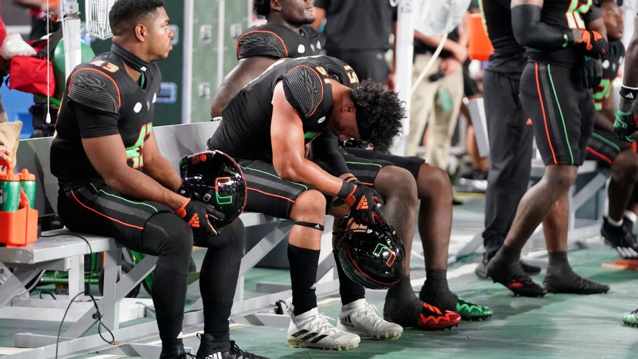 Miami's Decision Not to Kneel Costs Them the Game Against Georgia Tech