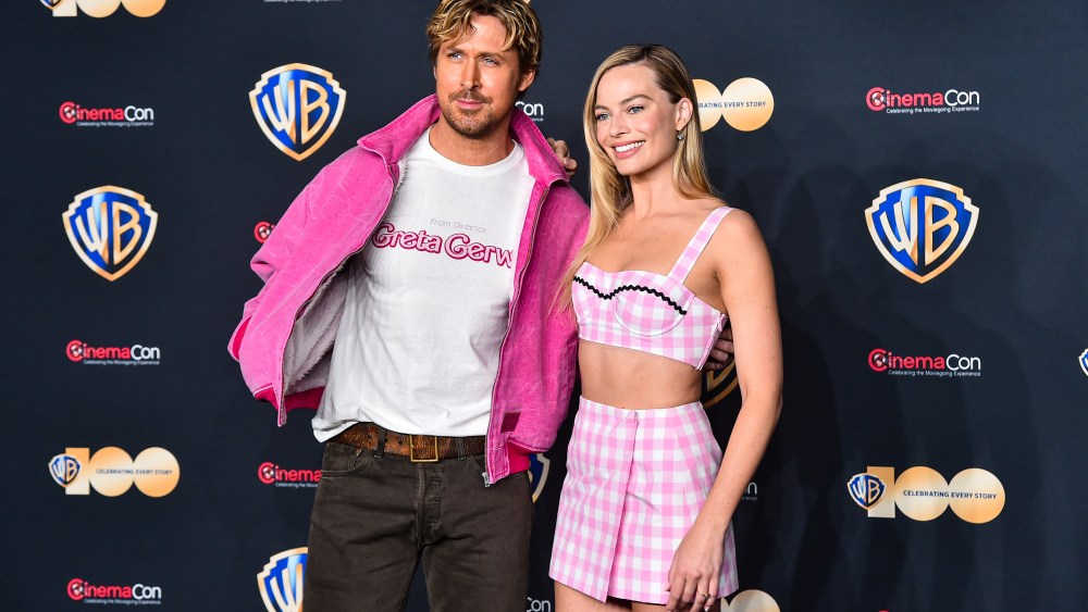 "Barbiecore Takes Over CinemaCon with Margot Robbie and Ryan Gosling"