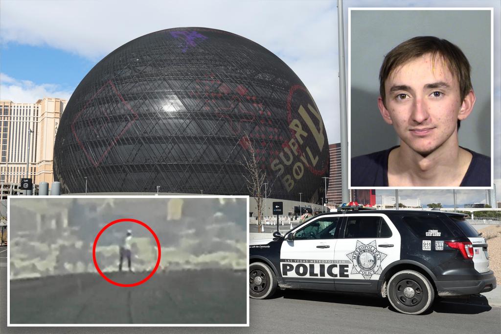 Featured image for Las Vegas Sphere Climber Causes $100K in Damage, Avoids Charges