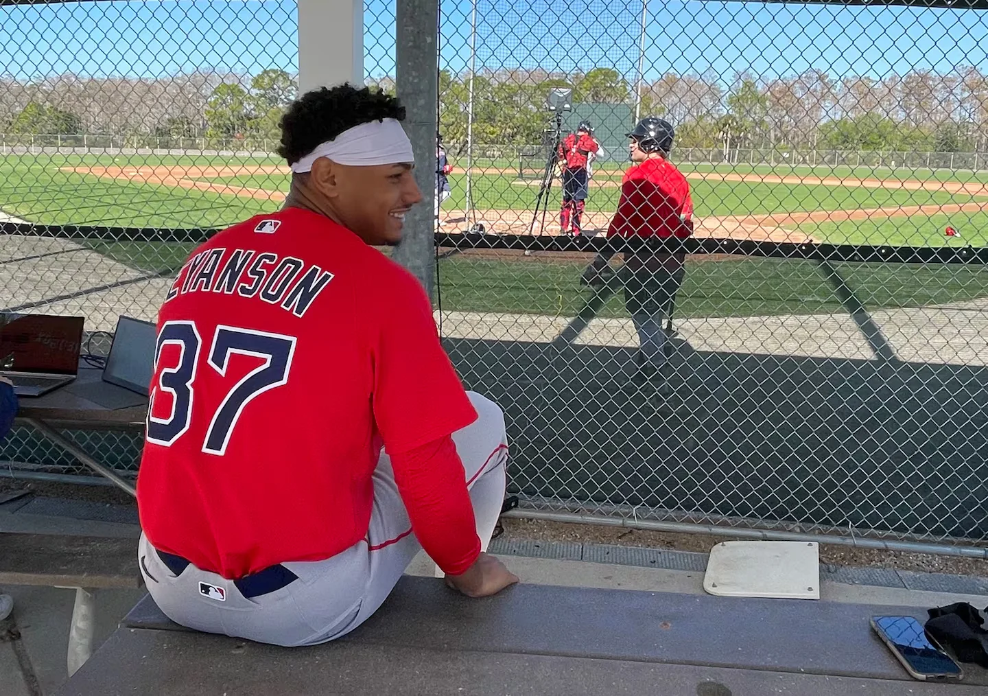 Eyanson Punches 100 MPH as Red Sox Prospect Headlines Spring Breakout