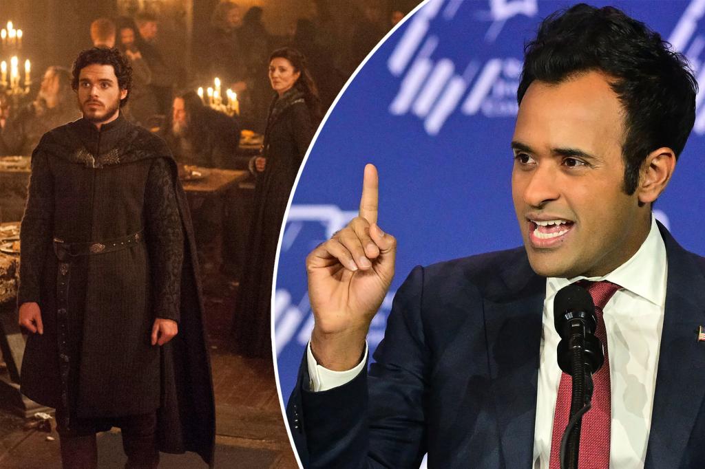 "Ramaswamy Urges Israel to Execute Hamas Leaders in 'Red Wedding'-Inspired Move"