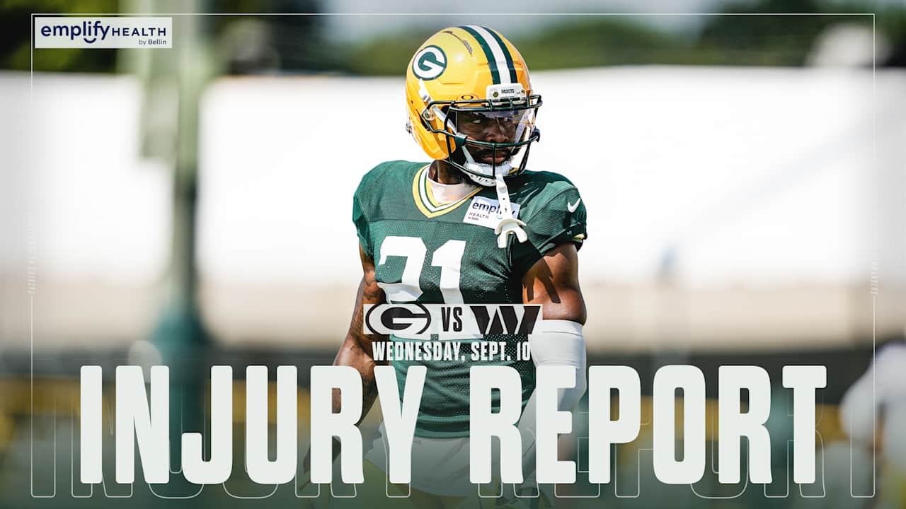 Featured image for Packers' Key Players Zach Tom and Aaron Banks Questionable for Week 2 vs. Commanders