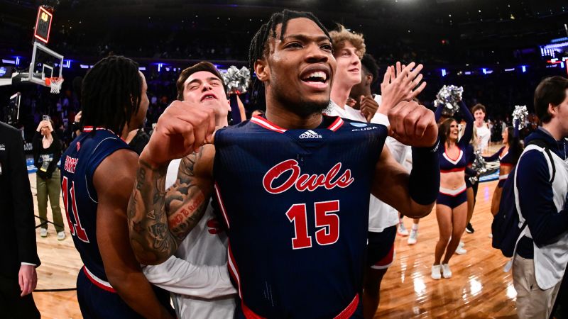 Florida Atlantic Shocks Tennessee to Advance to Elite 8 in March Madness