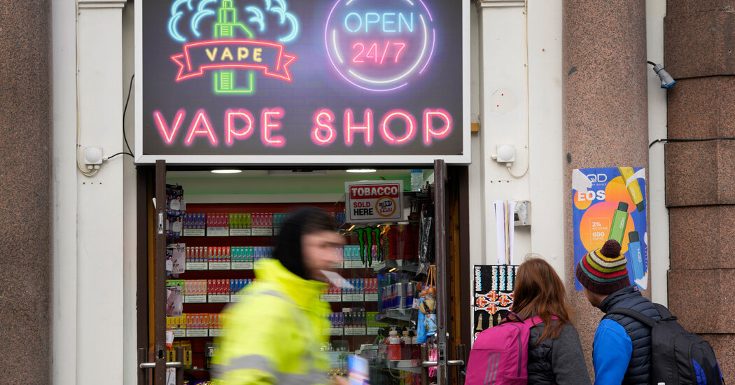 Featured image for "UK Implements Ban on Disposable Vapes to Protect Children"