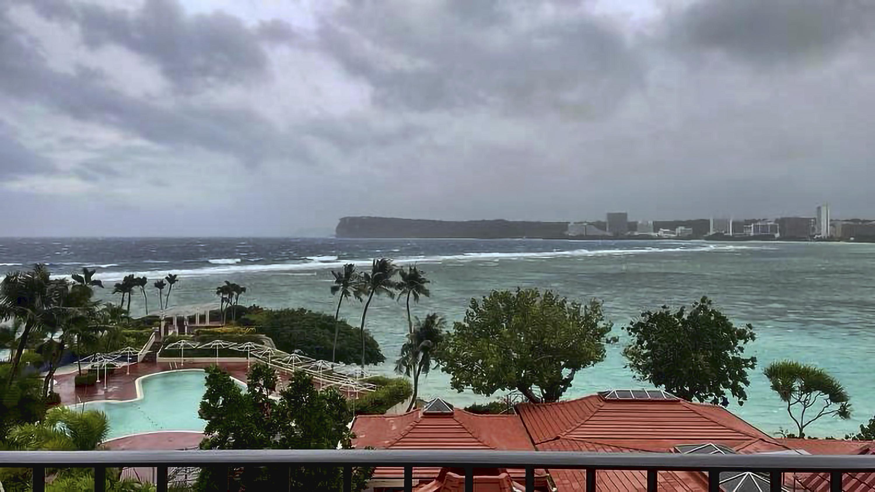 Super Typhoon Mawar threatens Guam with deadly winds and storm surge.