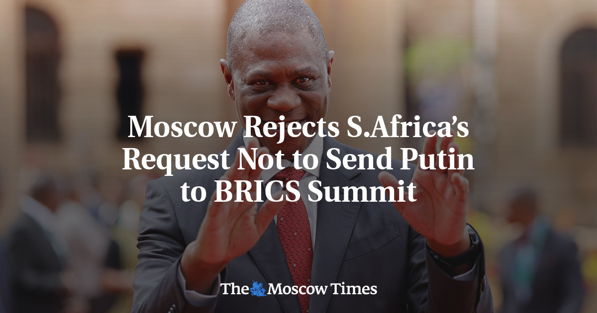 Russia Defies South Africa's Plea to Exclude Putin from BRICS Summit