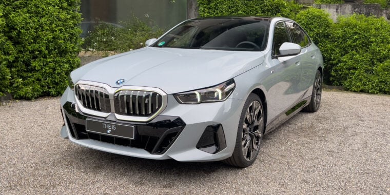 Featured image for "BMW's 2024 i5: A Safe and Affordable Electric Sedan Option for 5-Series Shoppers"