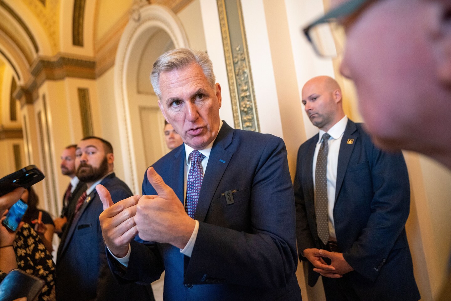 GOP House impasse resolved with McCarthy's help.