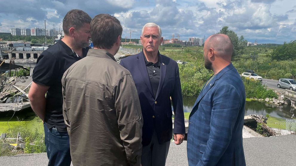 Pence's Surprise Visit to Ukraine: Strengthening Ties and Distinguishing Himself