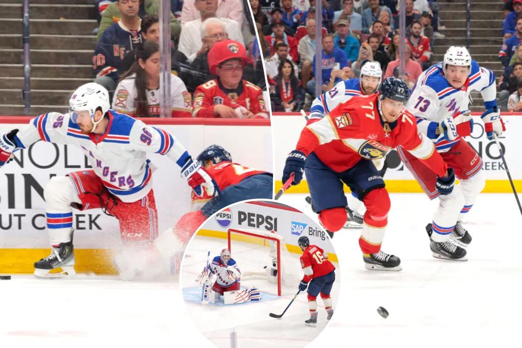 Panthers Overcome Rangers in OT to Even Eastern Final