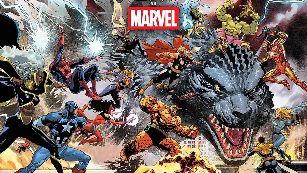 Featured image for Epic 'Godzilla vs. Marvel' Crossover Set for March 2025