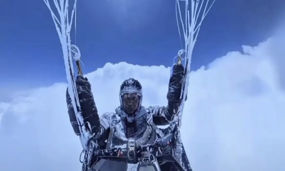 Featured image for Paraglider Survives 8,598-Meter Plunge After Cloud Vortex Incident