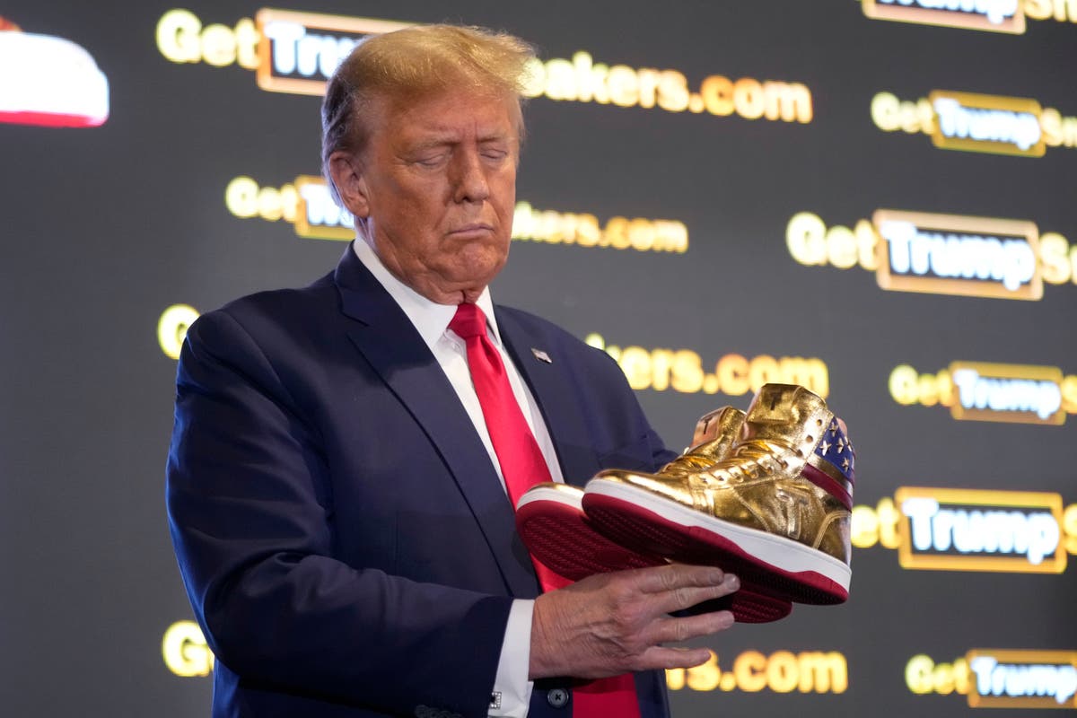 "Trump's Controversial Sneaker Launch Amid Legal Troubles"