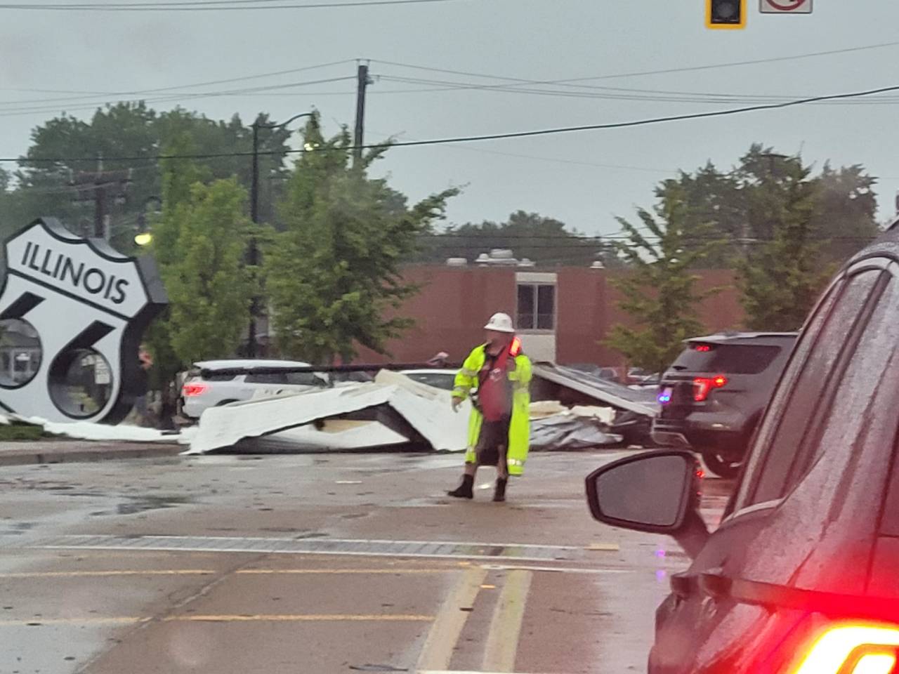 Storms Ravage Illinois and Missouri, Leaving Widespread Damage and Power Outages