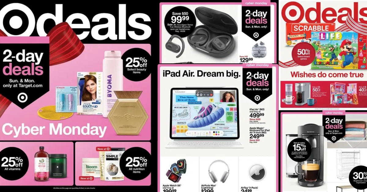 Target Unveils 2024 Cyber Monday Deals: Apple, Games & More