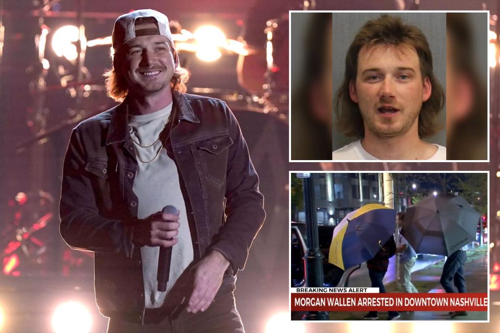 Morgan Wallen Arrested for Throwing Chair from Nashville Rooftop