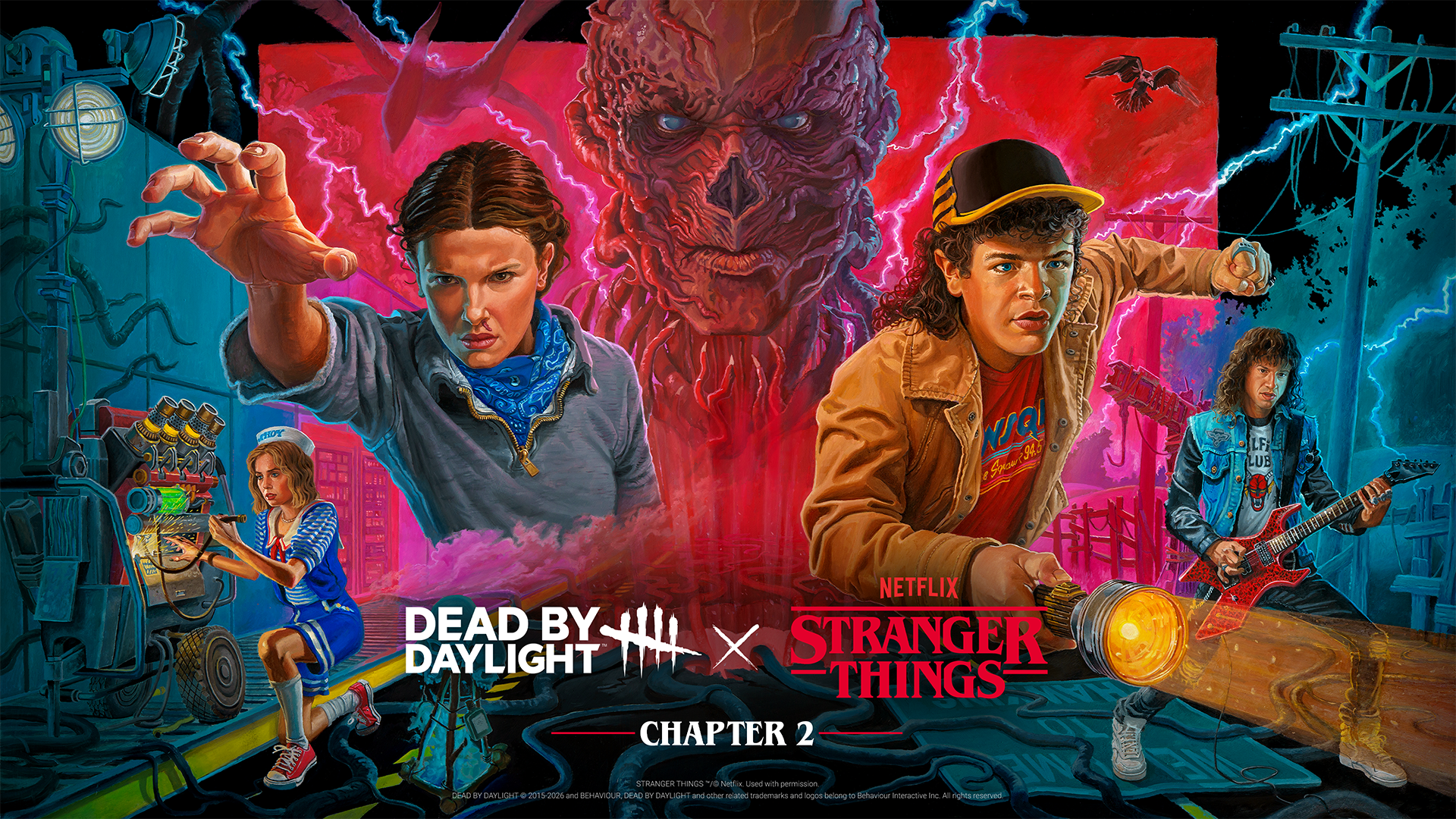 Featured image for Stranger Things Chapter 2 Launches in Dead by Daylight with New Vecna and Character Perks