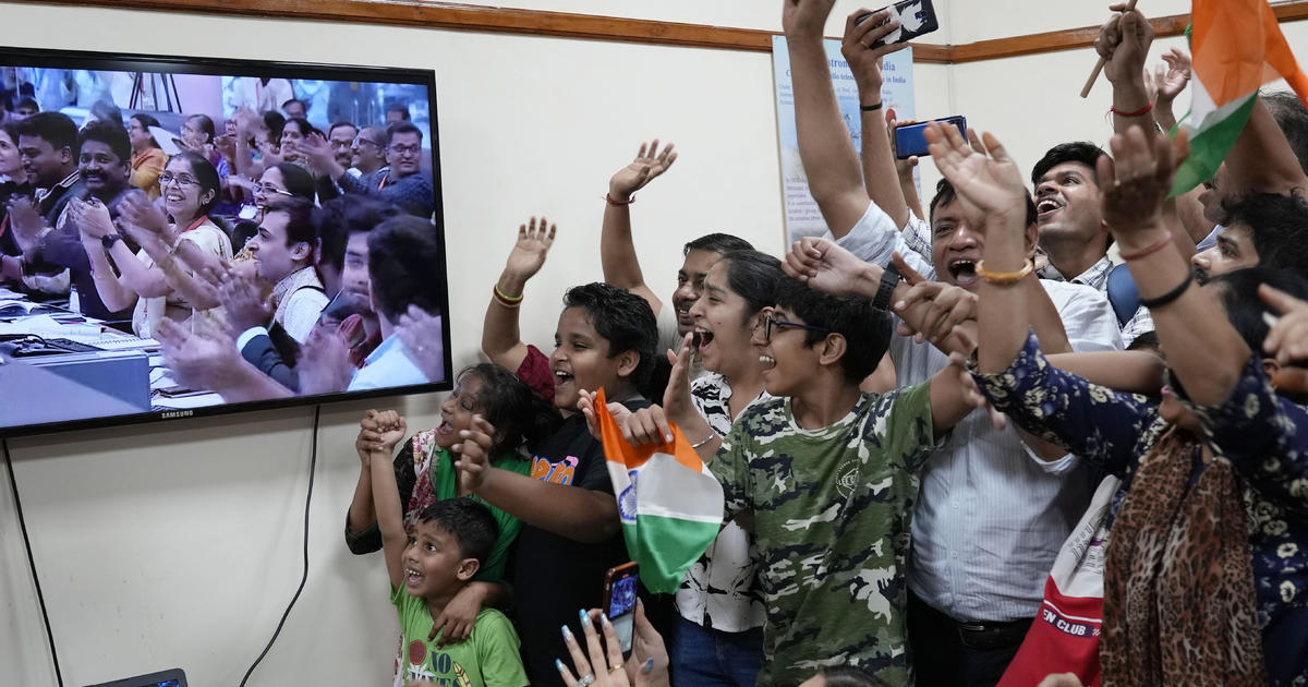 India's Chandrayaan-3 Makes Historic Moon Landing at South Pole