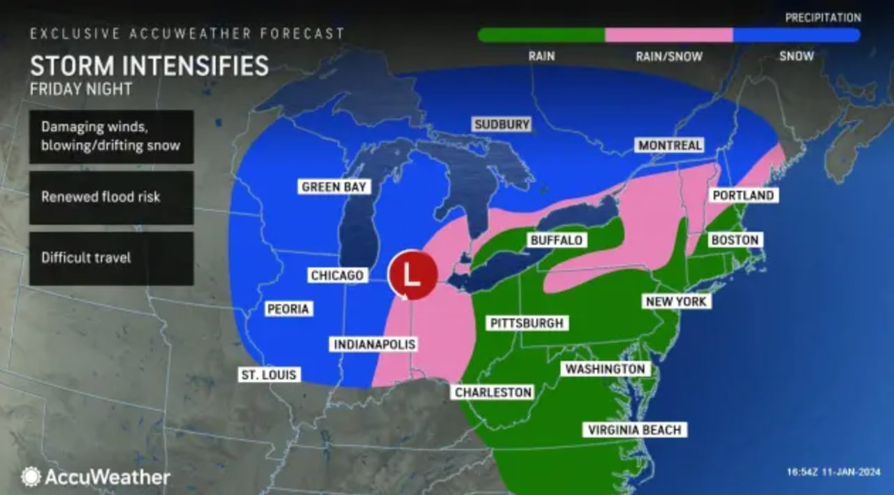 "New Jersey Braces for Severe Weather: Flooding, Strong Winds, and Snow on the Horizon"