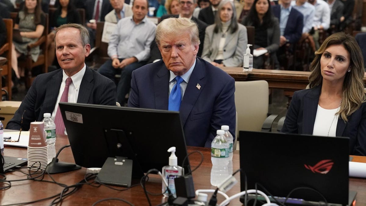 "Trump Lawyer's Surprising Courtroom Accessory Raises Eyebrows at $250 Million Fraud Trial"