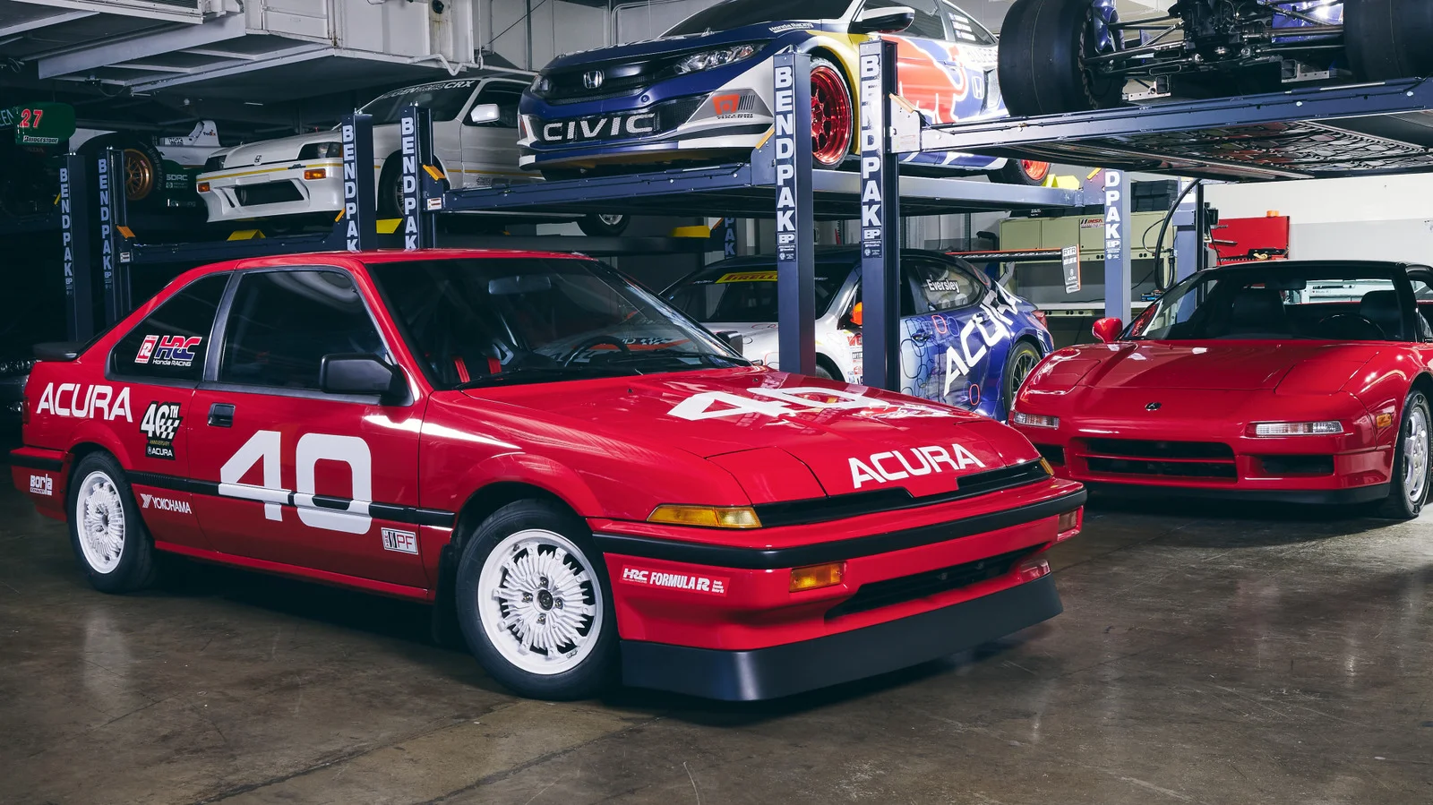 Acura Celebrates 40 Years by Recreating Its IMSA Legend, the Integra 40 Racer