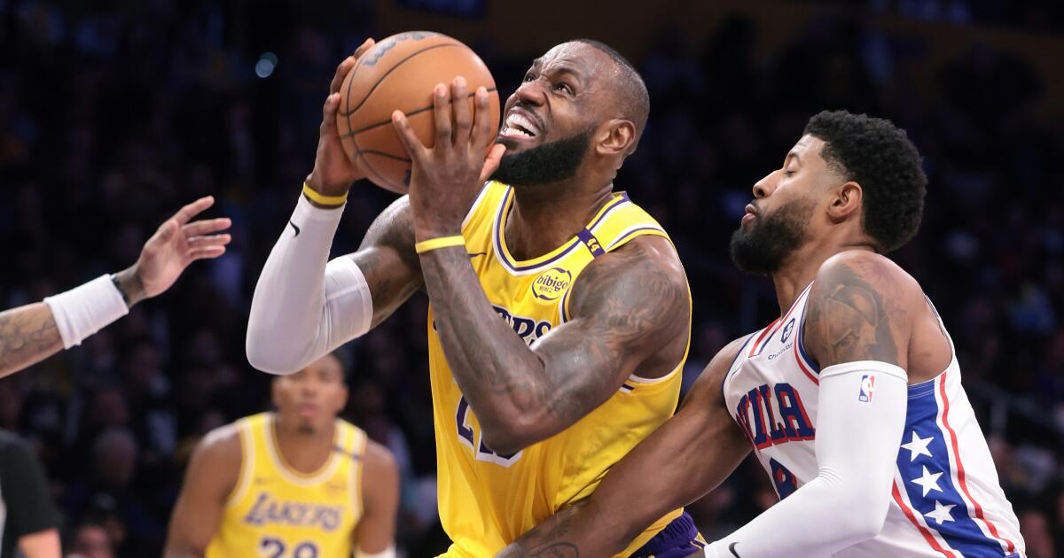 Featured image for Lakers Extend Sixers' Losing Streak with Strategic Win