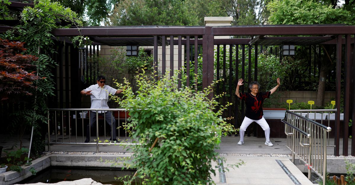 China sets target for elderly care system by 2025.