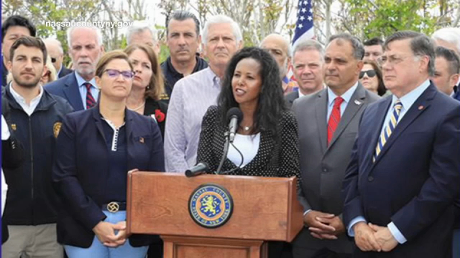 Featured image for "Nassau GOP selects ex-IDF soldier Mazi Melesa Pilip as replacement for expelled Rep. Santos"