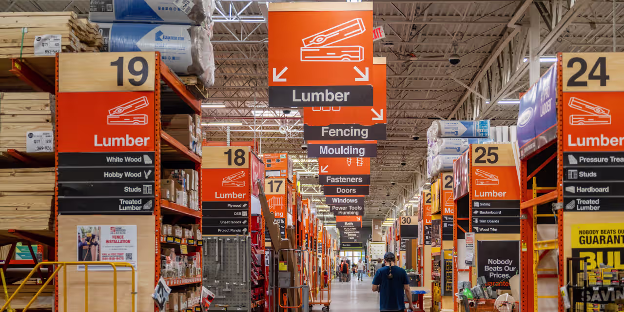 Featured image for Home Depot's Stock Gains Despite Earnings Miss and Sales Challenges