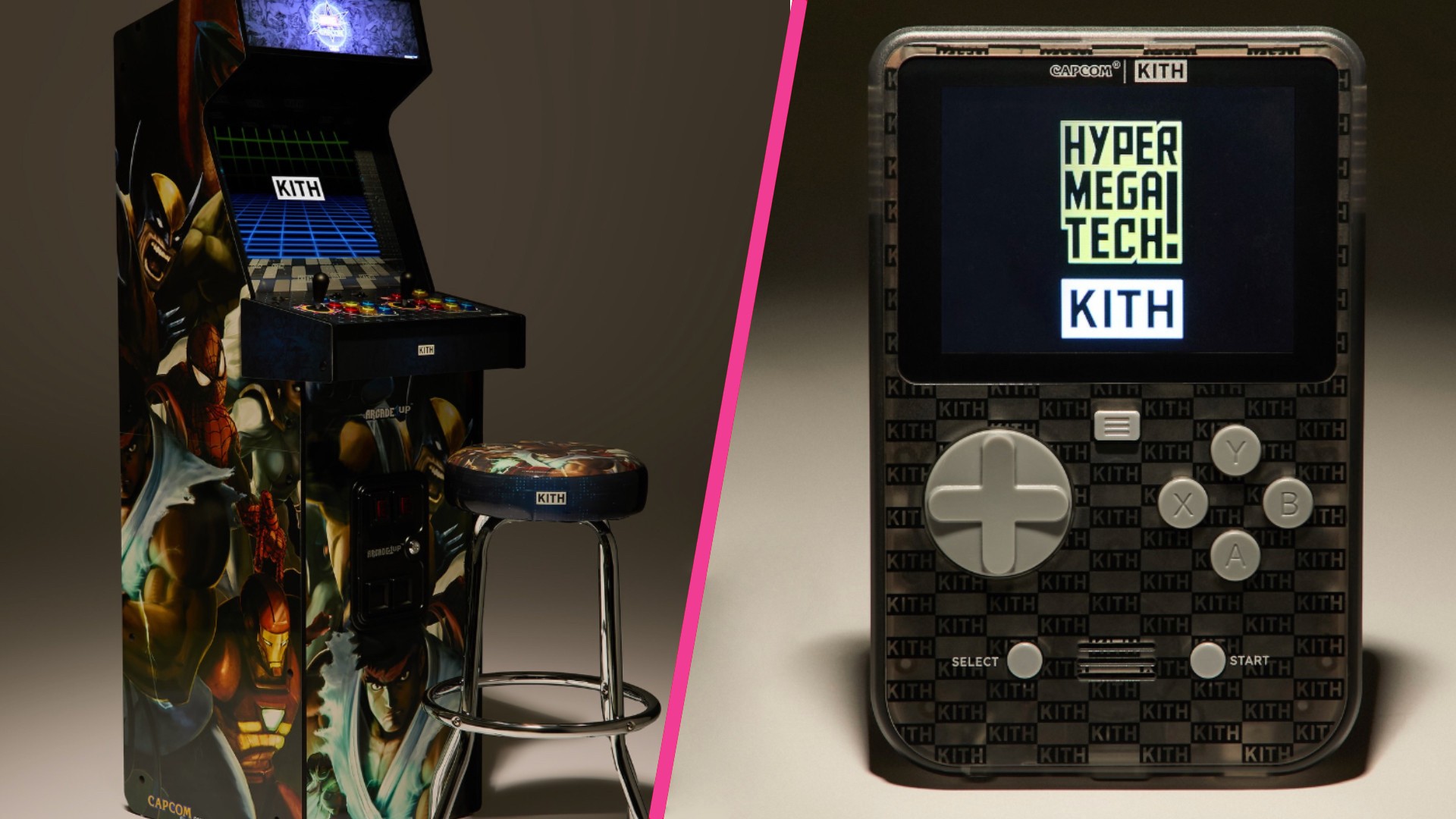 Featured image for Kith Collaborates With Capcom for Limited Edition Arcade and Pocket Gaming Gear