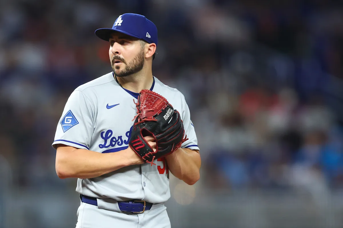 Featured image for Dodgers' Alex Vesia mourns the loss of his infant daughter