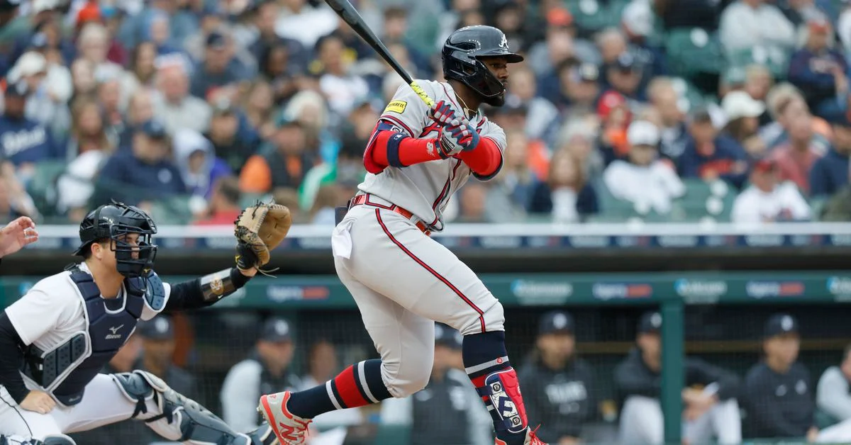 Braves sweep Tigers in high-scoring doubleheader.