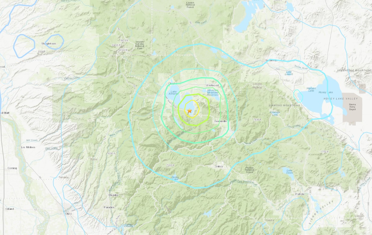 Dual 5.2 Magnitude Earthquakes Rattle Northern California