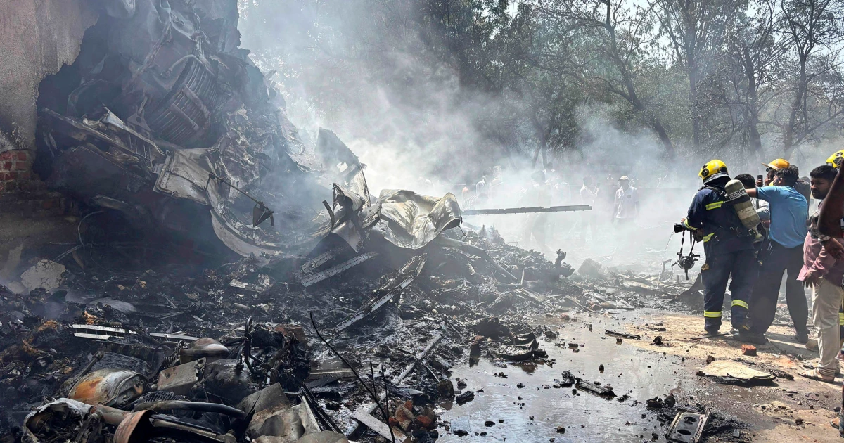 Featured image for Air India Passenger Plane Crashes Near Ahmedabad Airport