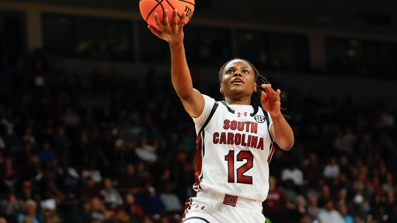 Featured image for "Syracuse Joins AP Top 25 as South Carolina Maintains Lead in Women's Basketball Rankings"