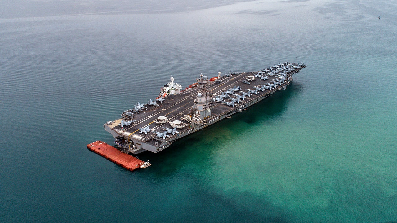 Featured image for "USS Gerald R. Ford Set for Homecoming After Extended Middle East Mission"