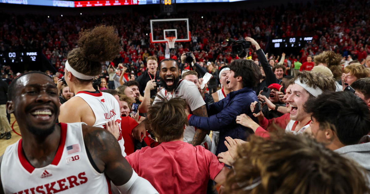 Featured image for "Unranked Nebraska Upsets No. 1 Purdue in Big Ten Showdown"